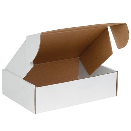 Bsc Preferred 14 x 10 x 4'' White Deluxe Literature Mailers, 50PK BUY00014608